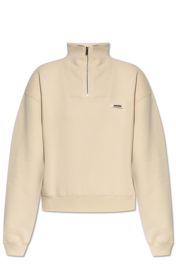 Sweatshirt with a stand-up collar od Jacquemus