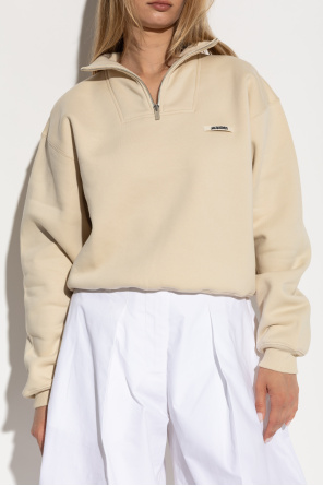 Jacquemus Sweatshirt with a stand-up collar