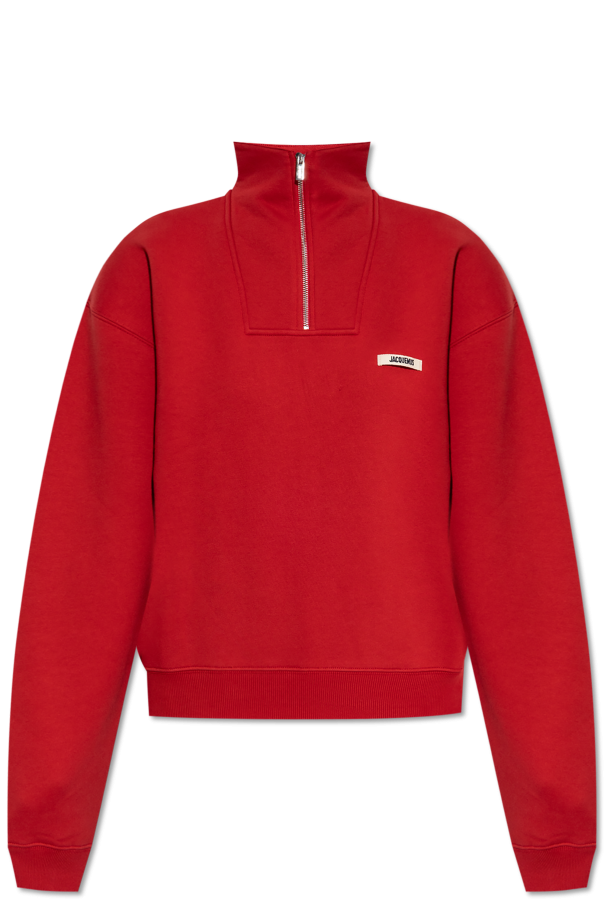 Sweatshirt with stand-up collar od Jacquemus