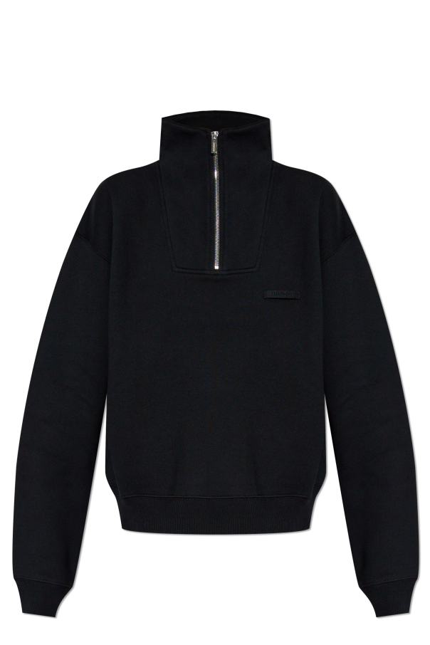 Sweatshirt with logo patch od Jacquemus