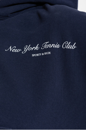 Sporty & Rich Sudadera con capucha de la colección "New York Tennis"