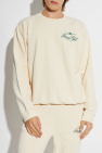 Sporty & Rich cream Sweatshirt from the Fitness World collection