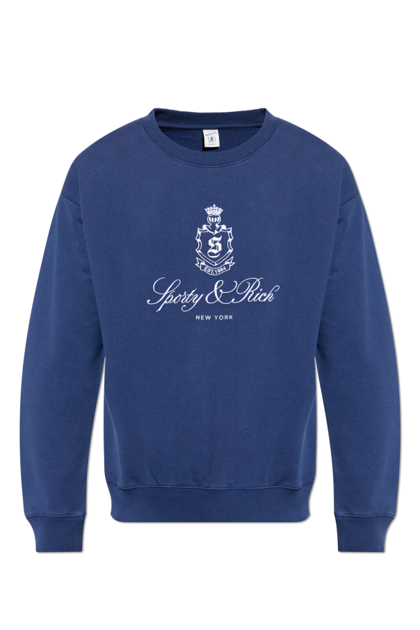 Sweatshirt with logo from the `Core` collection od Sporty & Rich