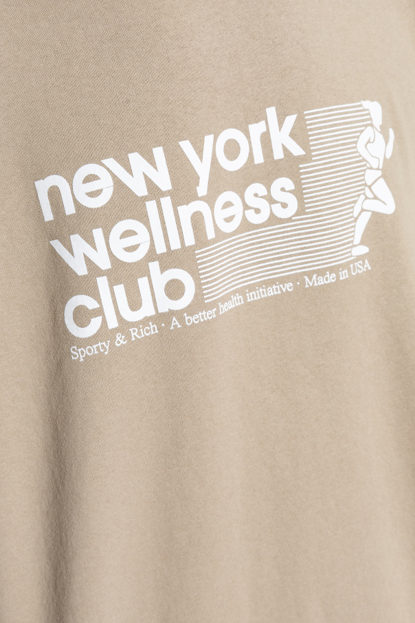 Sporty & Rich Sudadera "USA Wellness Club"