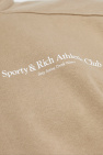 Sporty & Rich BROWN Sweatshirt from the Athletic Club collection