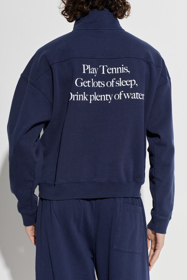 Sporty & Rich Sweatshirt with stand-up collar