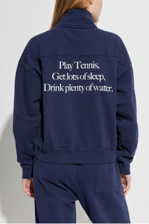 Sporty & Rich Sweatshirt with stand-up collar