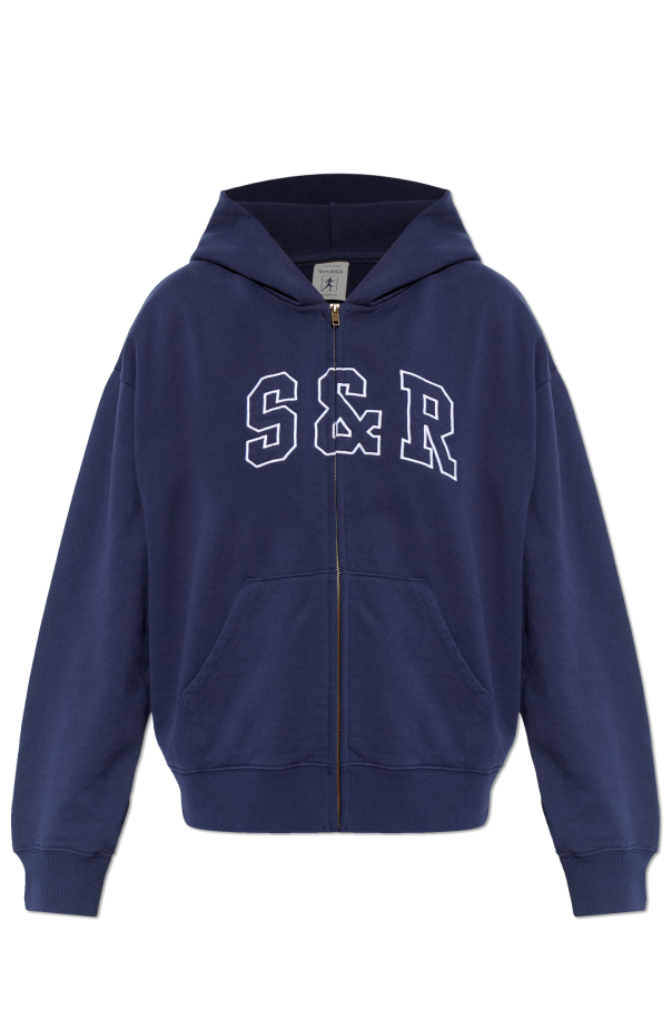Cotton sweatshirt with logo od Sporty & Rich