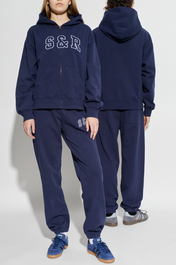 Sporty & Rich Cotton sweatshirt with logo