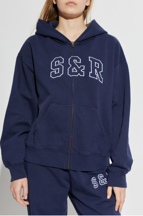 Sporty & Rich Cotton sweatshirt with logo