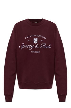 Sweatshirt aus der kollektion „beverly hills tennis“ od Sporty & Rich
