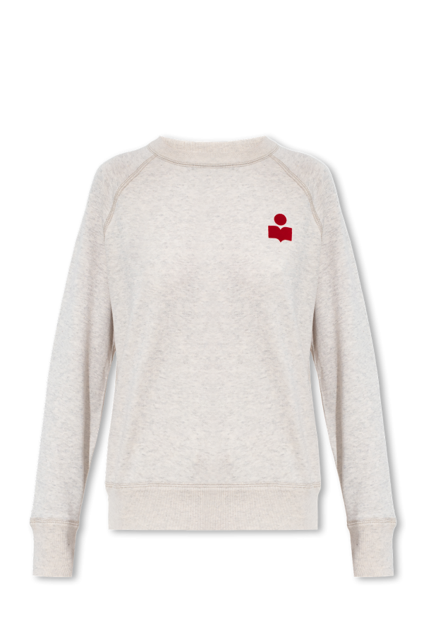 Marant Etoile ‘Milla’ aderente sweatshirt with logo