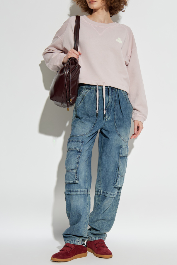 Marant Etoile Short "Margo" sweatshirt