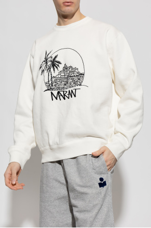 MARANT ‘Mikoy’ sweatshirt models with logo