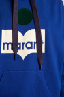 Isabel Marant Estates Hoodie with velvet logo