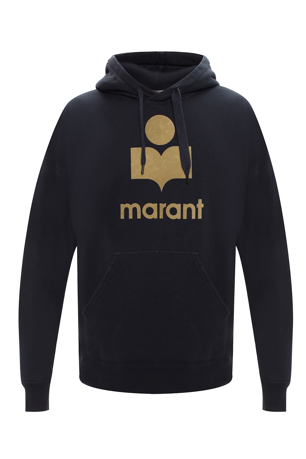 mcq velvet logo hoodie
