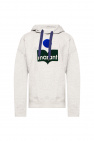 Isabel Marant Hoodie with velvet logo