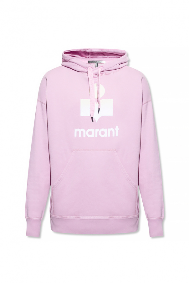 Isabel Marant T-shirt hoodie with velvet logo