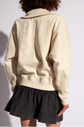 Marant Etoile ‘Phenix’ sweatshirt with zipped collar