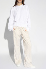 Isabel Marant WHITE ‘Shanice’ loose-fitting sweatshirt
