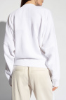 Isabel Marant WHITE ‘Shanice’ loose-fitting sweatshirt