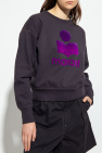 Marant Etoile Sweatshirt with velvet logo