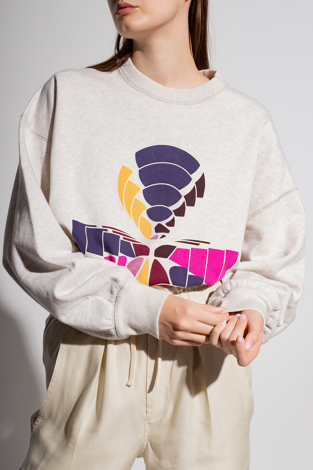 Mcq Repeat logo sweatshirt Everlast ‘Mindy’ oversize sweatshirt