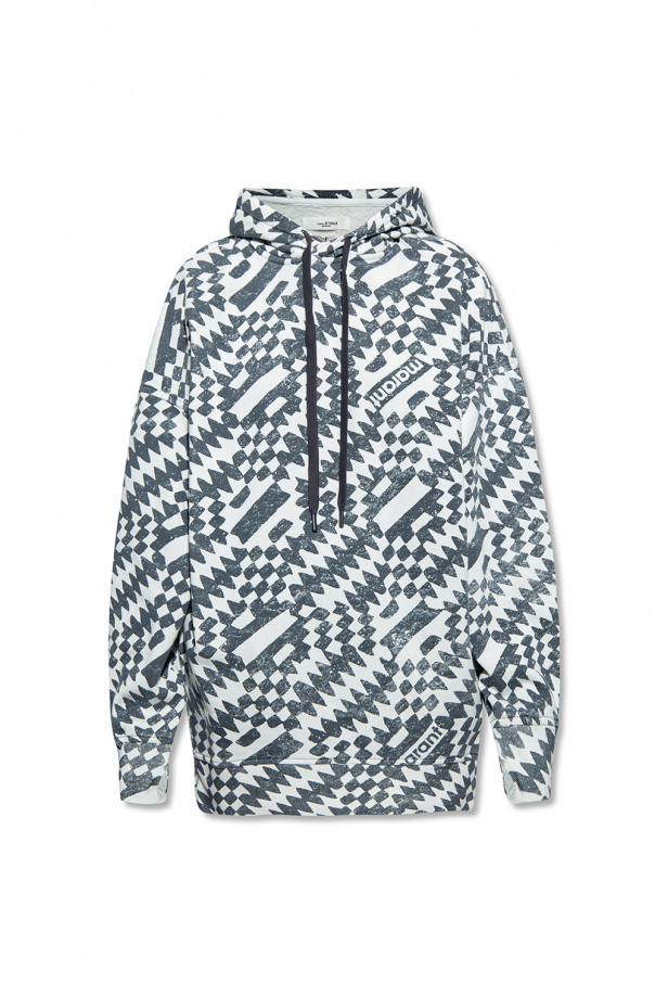 Marant Etoile Patterned UFO hoodie