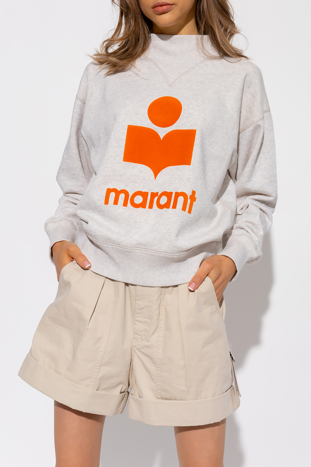 T-shirt Italy con stampa Bianco ‘Moby’ sweatshirt with logo