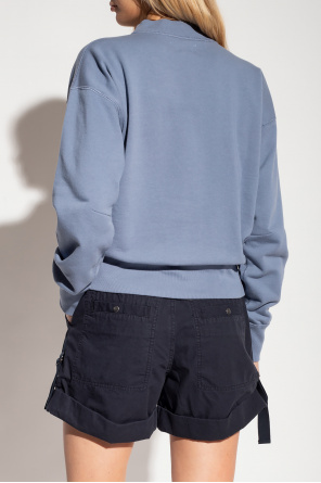 New Balance Cropped sweatshirt i aqua Kun hos ASOS ‘Moby’ sweatshirt with logo