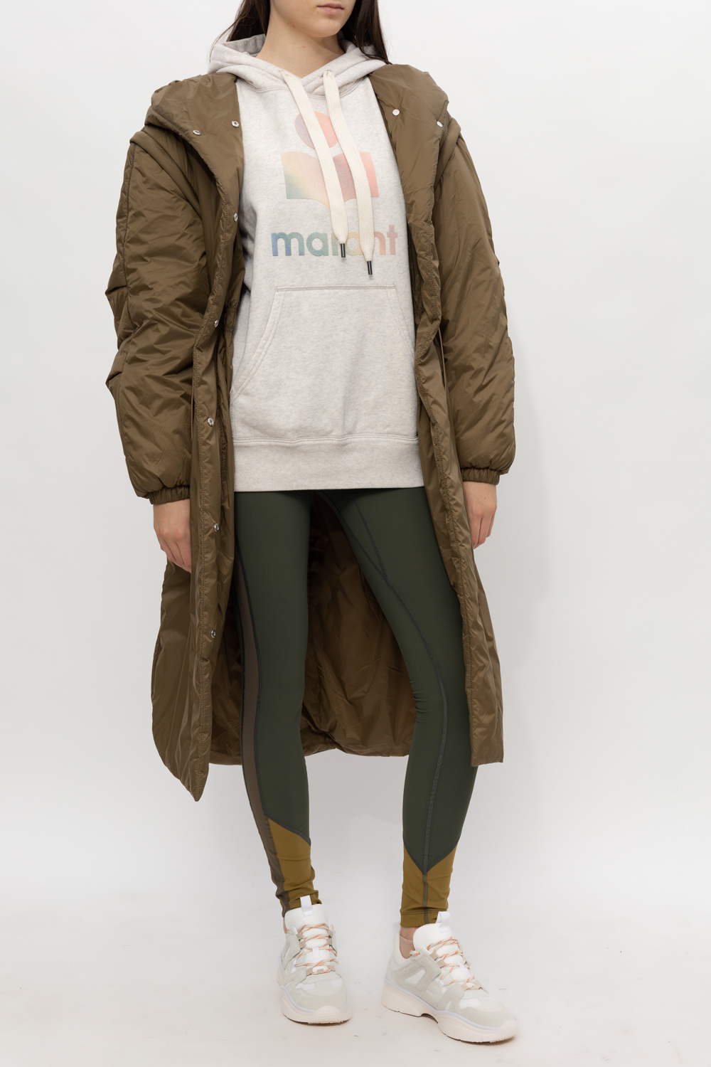 ASOS 4505 Kortærmet sweatshirt i økologisk bomuld ‘Mansel’ hoodie