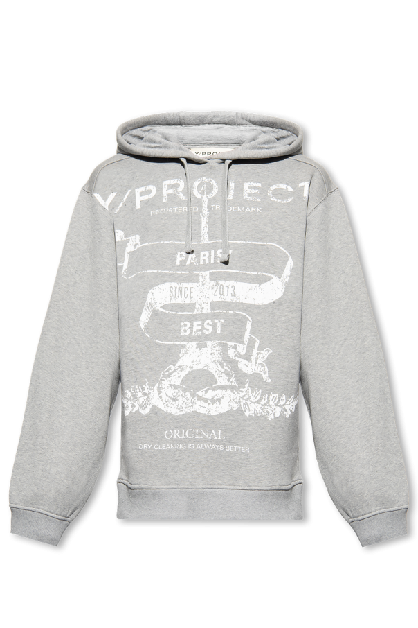 Y Project Logo-printed hoodie