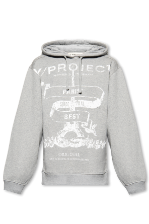 Logo-printed hoodie od Y Project