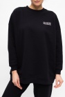 Ganni Oversize sweatshirt with logo