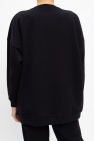 Ganni Oversize sweatshirt with logo