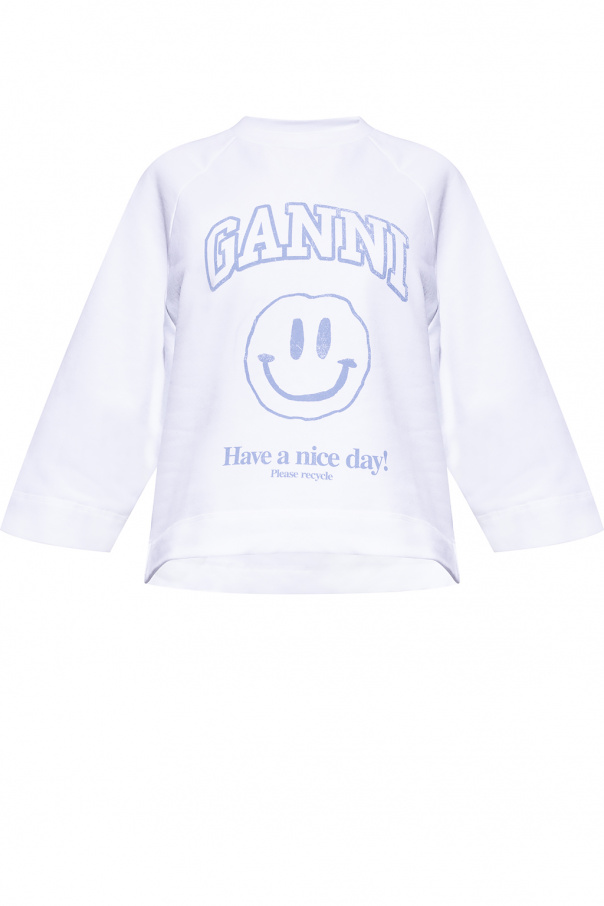 Ganni Printed sweatshirt