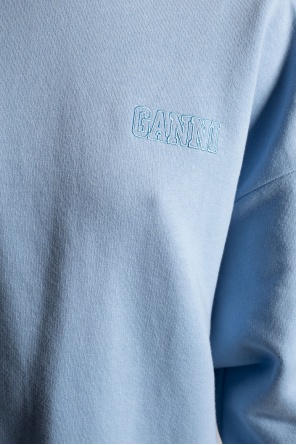 Ganni Sweatshirt with logo