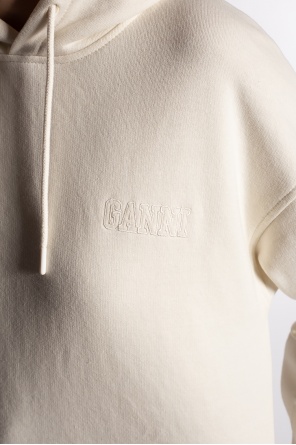 Ganni Embroidered hoodie