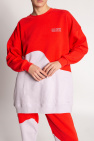 Ganni RED Organic cotton sweatshirt