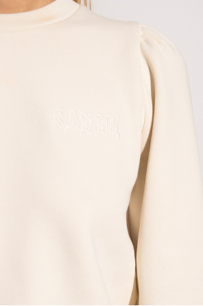 Ganni Organic cotton sweatshirt