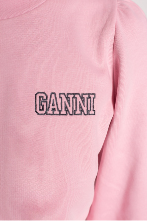 Ganni Organic cotton sweatshirt