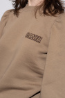 Ganni Sweatshirt with puff sleeves