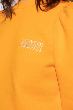 Ganni Chiara Ferragni logo-print pullover hoodie