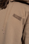 Ganni Logo-embroidered The sweatshirt