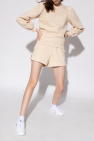 Ganni cream Sweatshirt with lurex threads