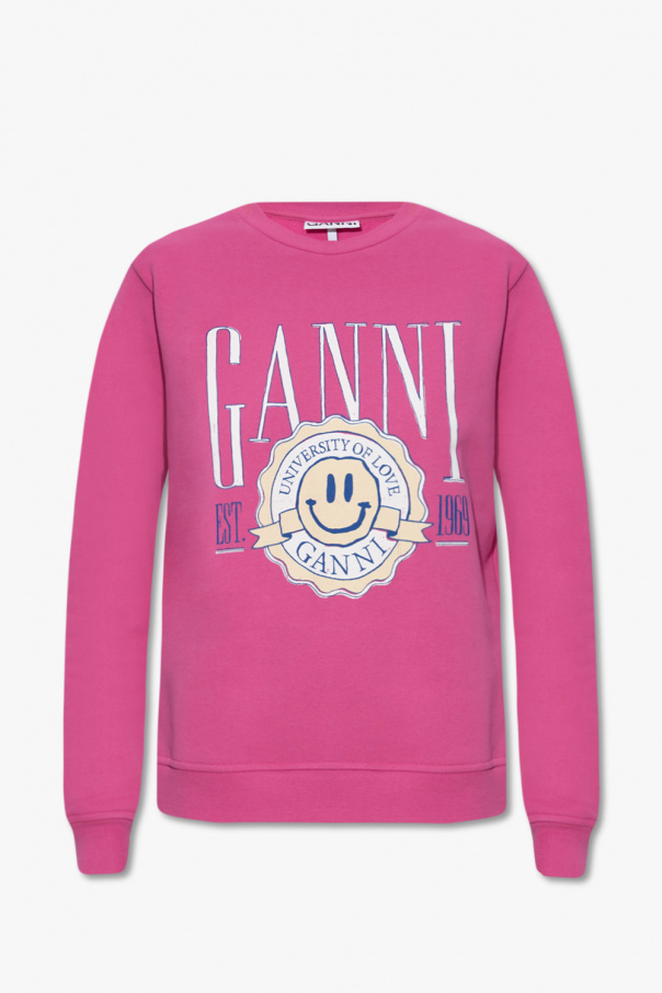 Ganni Printed sweatshirt