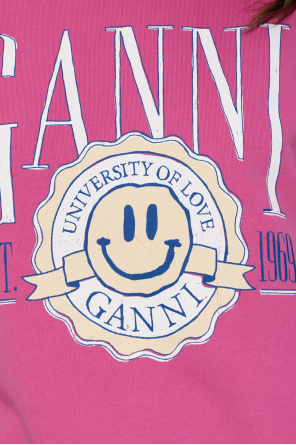 Ganni Printed sweatshirt