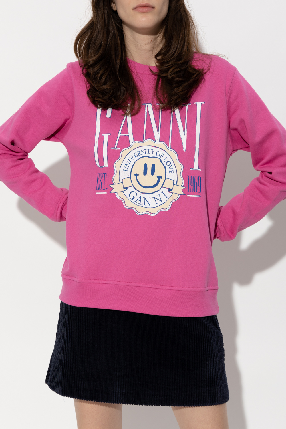 Ganni Printed sweatshirt