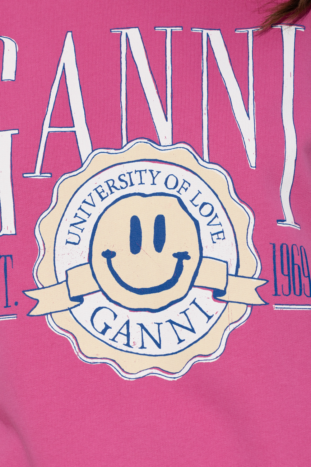 Ganni Printed sweatshirt