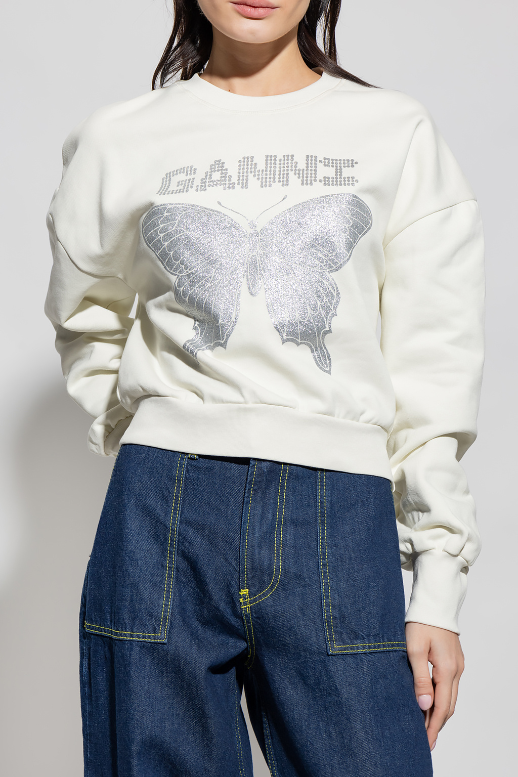 Ganni Printed sweatshirt